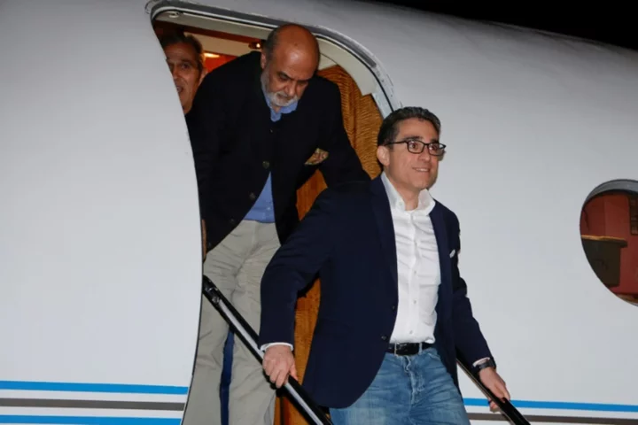 Five Americans freed by Iran arrive near Washington: US official