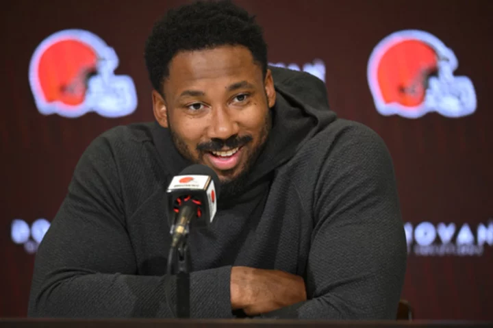 Browns defensive star Myles Garrett chasing greatness, hoping for picture perfect season