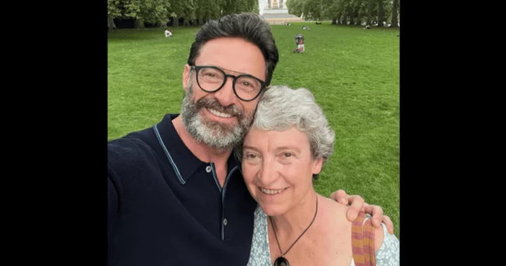 Hugh Jackman breaks hearts with pic of him and his older sister whom he was separated from at just 8