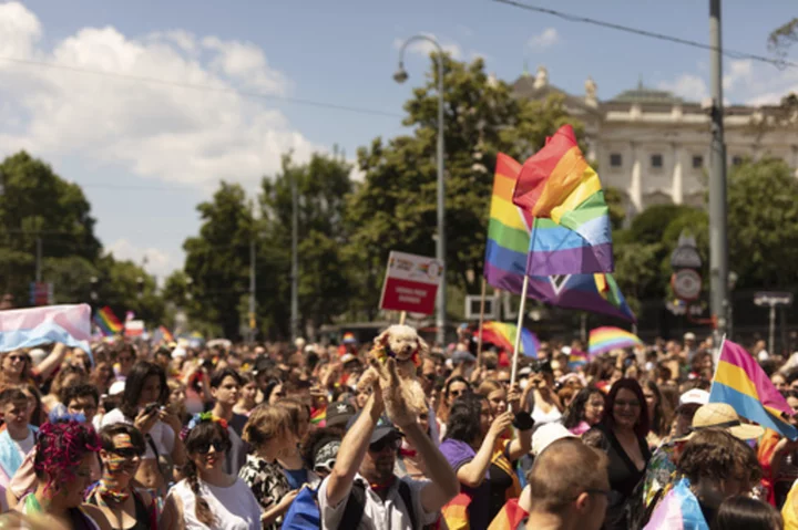 Austrians say they foiled possible attack on Vienna's Pride parade by alleged IS sympathizers