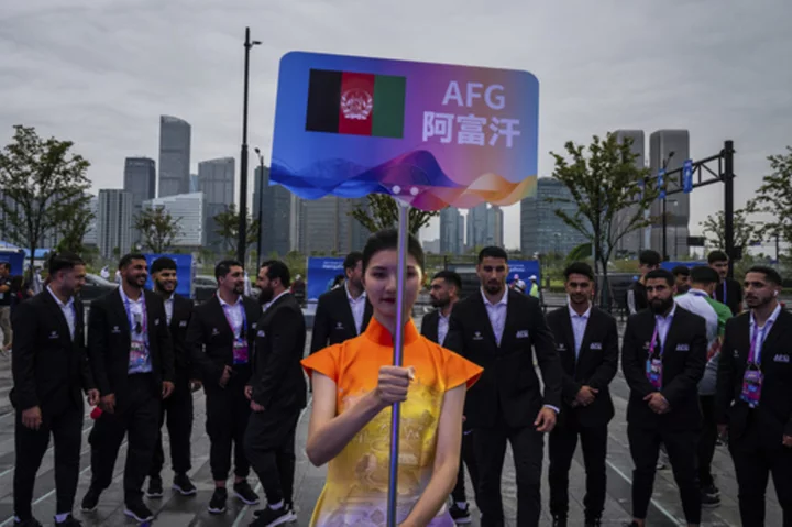 Taliban send all-male team to Asian Games but Afghan women come from outside