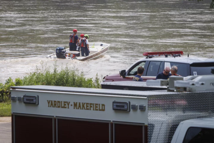 Effort to find 2 children lost in a Pennsylvania flash flood may soon pivot to an underwater search