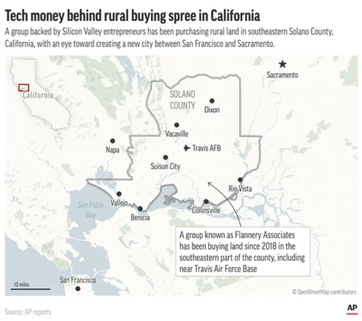 Billionaires want to build a new city in rural California. They must convince voters first