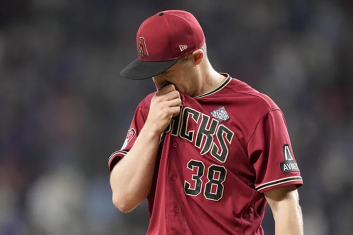 Dominant throughout October, Diamondbacks bullpen falters in World Series Game 1 defeat