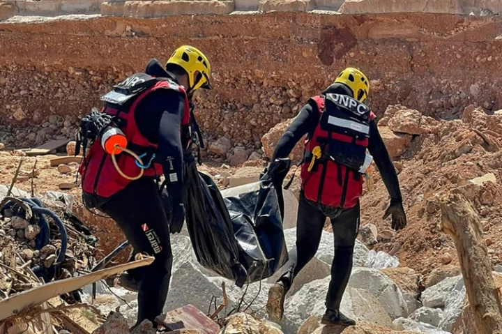 Aid arrives as Libya copes with flooding aftermath