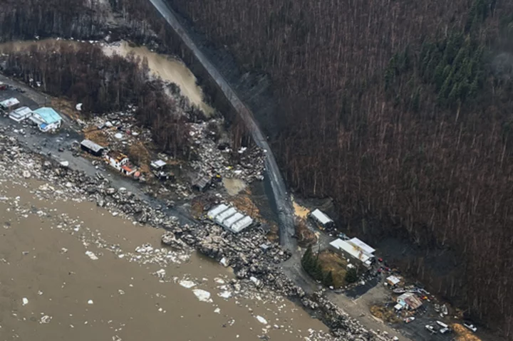 Breaking ice jams, rapid snowmelt flood homes, businesses and roads across Alaska