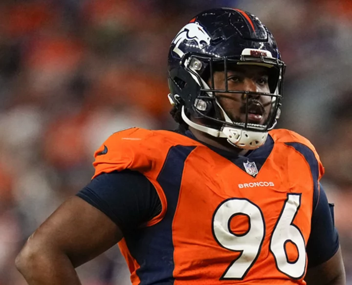 NFL suspends Broncos defensive end Eyioma Uwazurike indefinitely for gambling on games