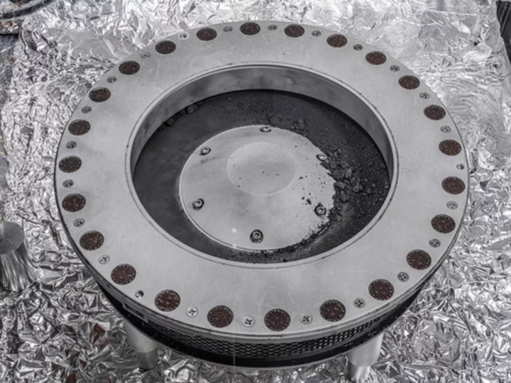 NASA shows off its first asteroid samples delivered by a spacecraft