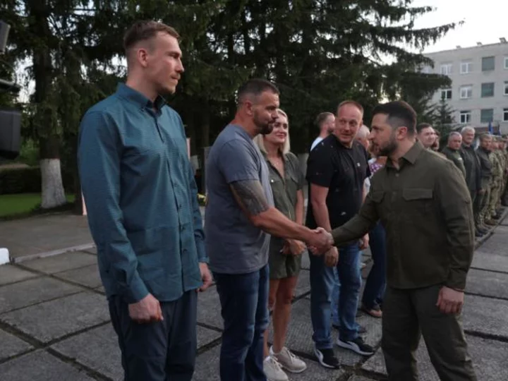 Azovstal leaders freed in prisoner swap promise to return to the battlefield in Ukraine