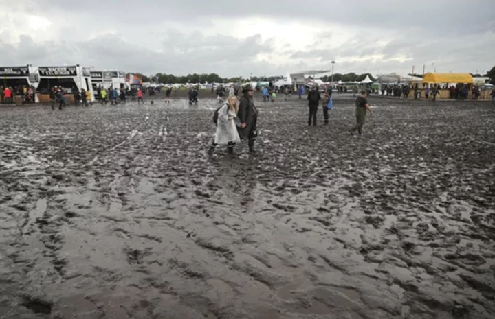 Organizers of heavy metal festival in Germany ask visitors to leave cars at home due to bad weather