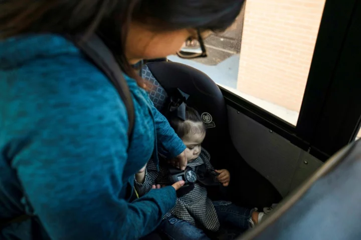 A Texas school where students bring their babies along