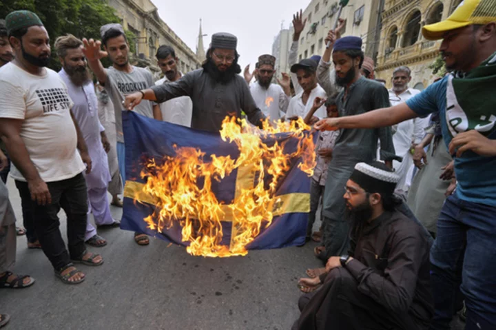 Sweden calls for vigilance abroad after Quran desecrations and protests