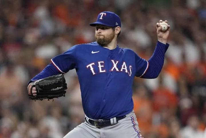 Montgomery shuts out Astros, Taveras homers as Rangers get 2-0 win in Game 1 of ALCS