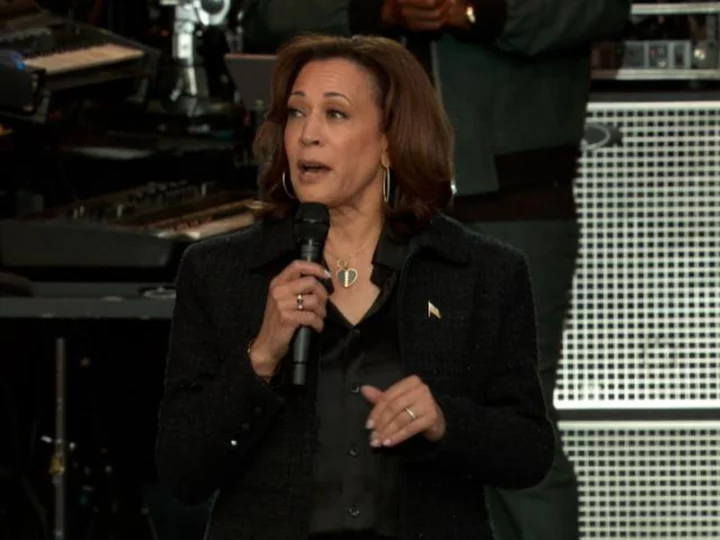 Harris says the story of Juneteenth is of 'ongoing fight' for freedom