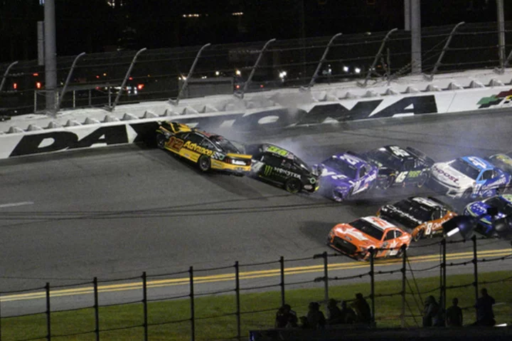 Buescher wins at Daytona, eliminating Elliott and helping Wallace land final NASCAR playoff berth