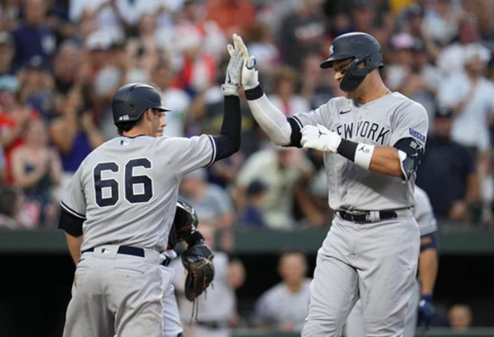 Aaron Judge has a homer and 3 hits in his 2nd game back to help the Yankees top the Orioles 8-3