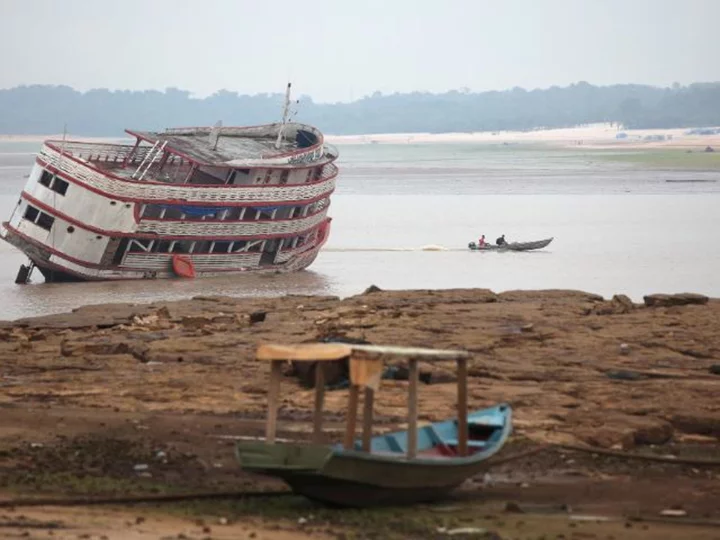 Amazon rivers fall to lowest levels in 121 years amid a severe drought