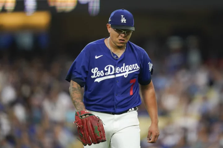 MLB places Dodgers pitcher Julio Urías on administrative leave after arrest