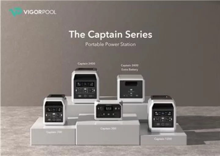 VigorPool's CAPTAIN Series Debuts at IFA Berlin 2023: Top Choice of Outdoor Adventures & Emergency Power Solutions