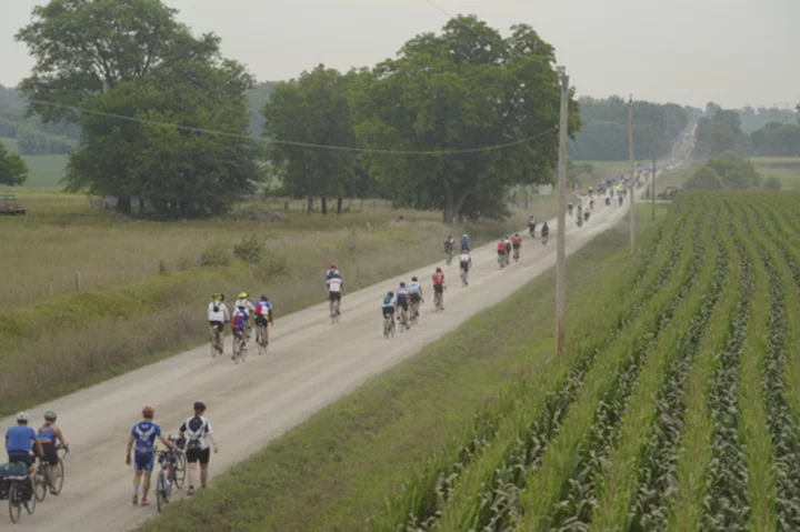 Bike ride across Iowa puts vibrant small-town America into sharp focus