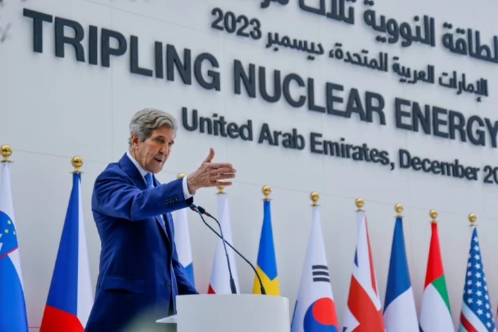 US leads call to triple nuclear power at COP28