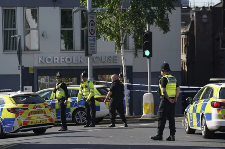 UK police say 3 found dead in Nottingham, 3 others hit by van in linked incidents; man arrested