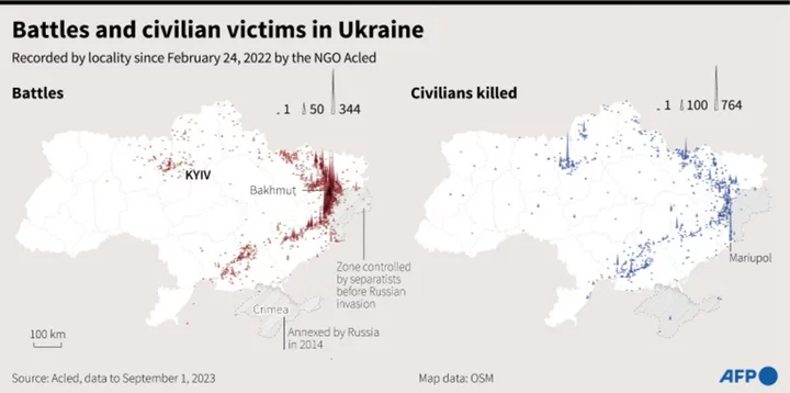 US announces $1 bn to aid Ukraine as Russian strike kills at least 17