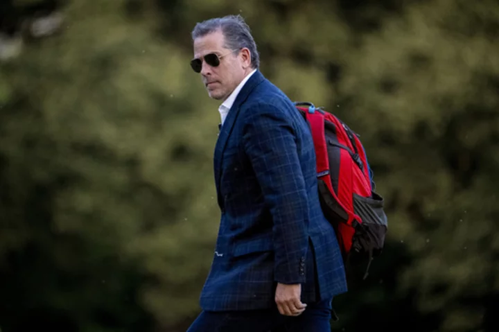 Biden's son Hunter heads to a Delaware court where he's expected to plead guilty to tax crimes