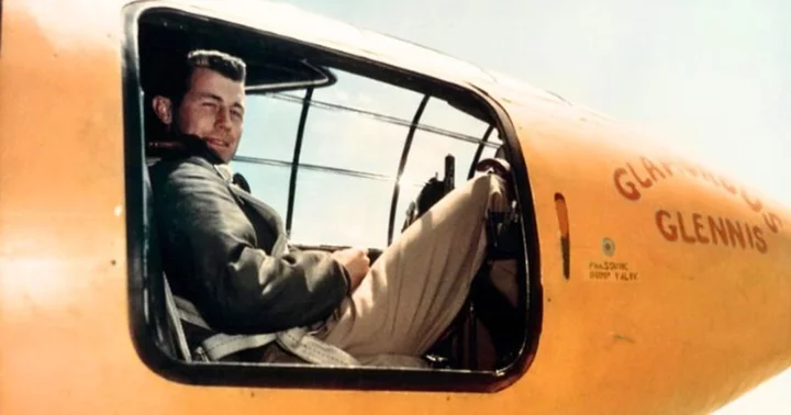 On this day in history, October 14, 1947, Chuck Yeager breaks the sound barrier