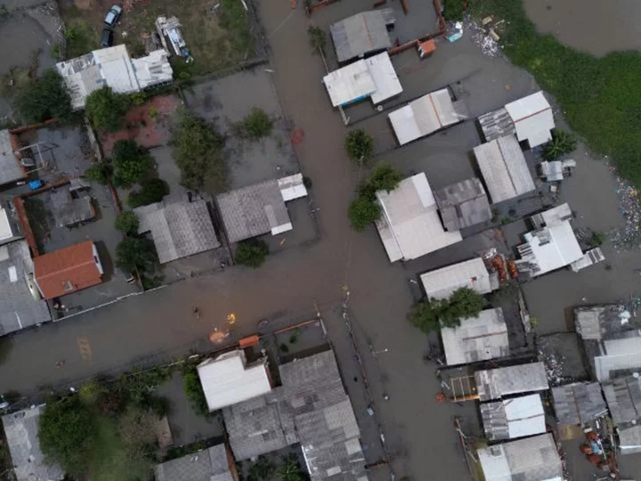 Twelve dead and others missing as cyclone hits southern Brazil