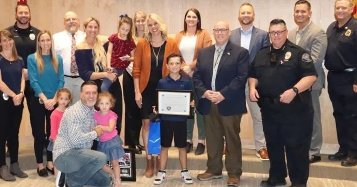 Cole Silva: Queen Creek honors brave boy, 7, who saved his 3-year-old sister from drowning in swimming pool