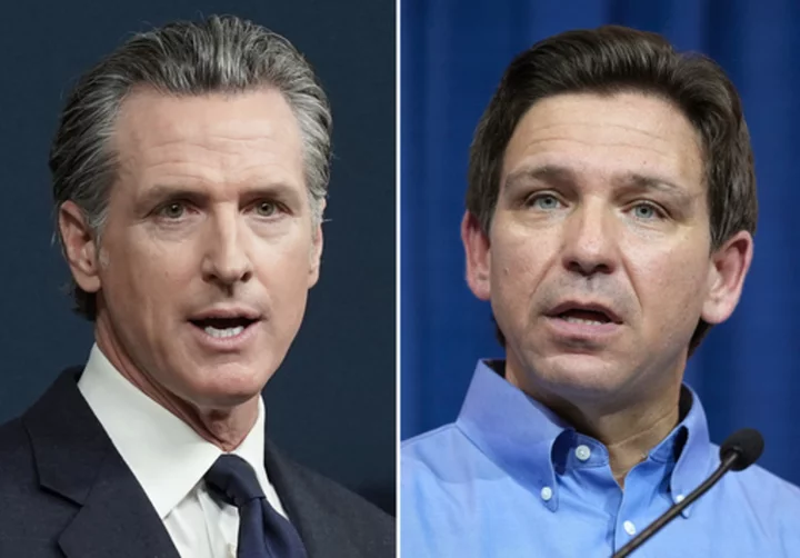 Inside the deepening rivalry between Florida Gov. Ron DeSantis and California Gov. Gavin Newsom