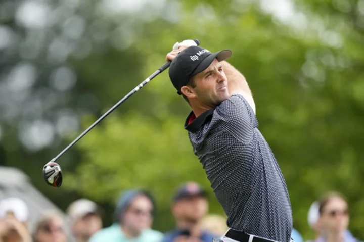 Keegan Bradley and Denny McCarthy share the Travelers lead at tournament-record 15 under