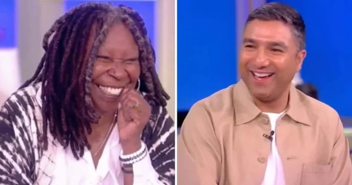 'You're so fabulous': Whoopi Goldberg dances with excitement as 'Ted Lasso' star Nick Mohammed makes appearance on 'The View'