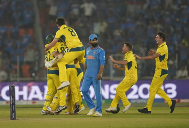 Australia beats India to win Cricket World Cup for sixth time as Head hits 137