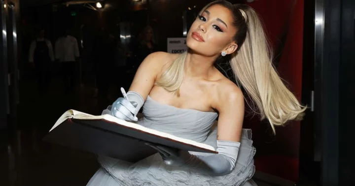 Ariana Grande celebrates London Pride by lip-syncing to Kylie Minogue's song 'Padam Padam'