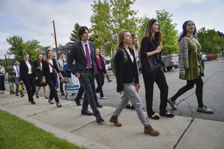 Lawsuit pits young climate change activists against a fossil fuel-friendly state at trial