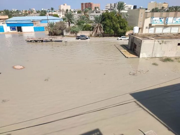 'Catastrophic' flooding hits Libya as heavy rains cause dam collapse, say officials