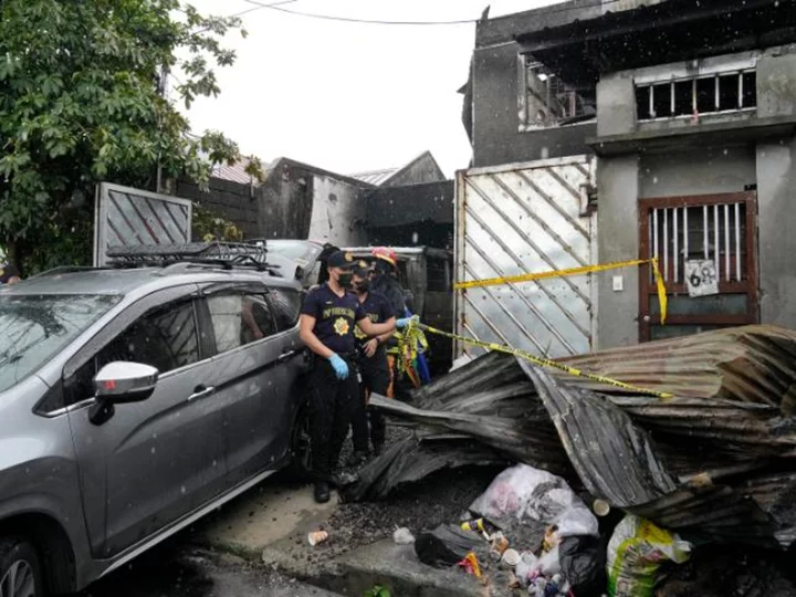 Deadly fire engulfs home warehouse in the Philippines