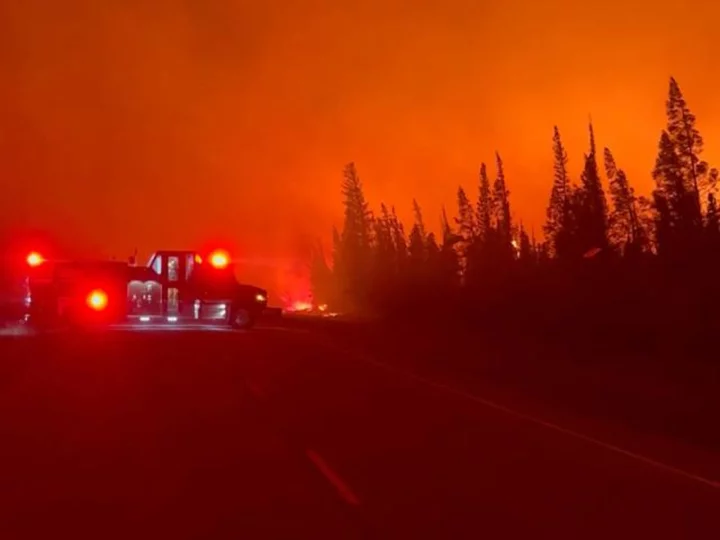 The entire capital city of Canada's Northwest Territories has been ordered to evacuate as hundreds of wildfires scorch the region, officials say