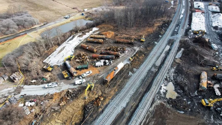 US safety board chair vows accountability, recommendations in Ohio derailment