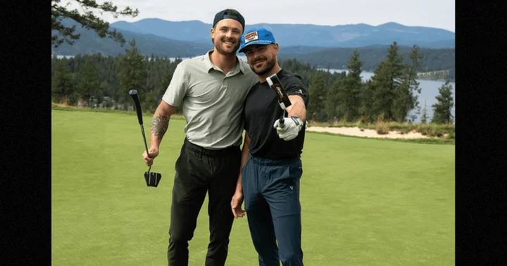 'Baywatch' actor Zac Efron shows off his ripped physique in new photos as he spends quality time with brother Dylan