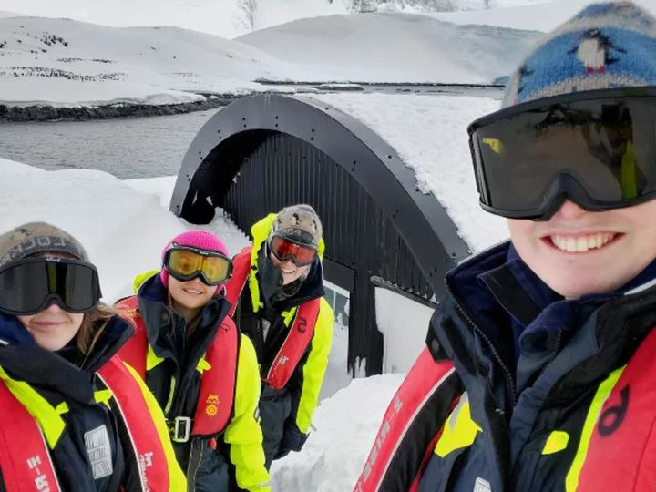 The women who run Antarctica's 'penguin post office'