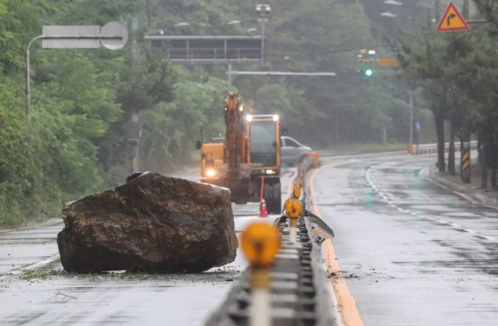 Typhoon Khanun makes landfall in South Korea after lashing Japan