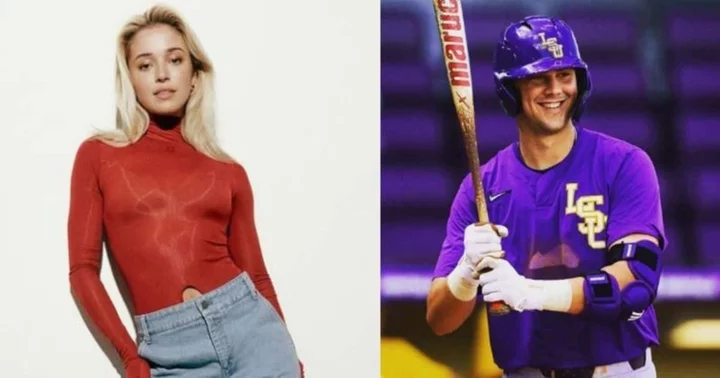 Olivia Dunne channels patriotic spirit as she dons Air Force hoodie gifted by boyfriend Paul Skenes in TikTok video: 'Power couple'