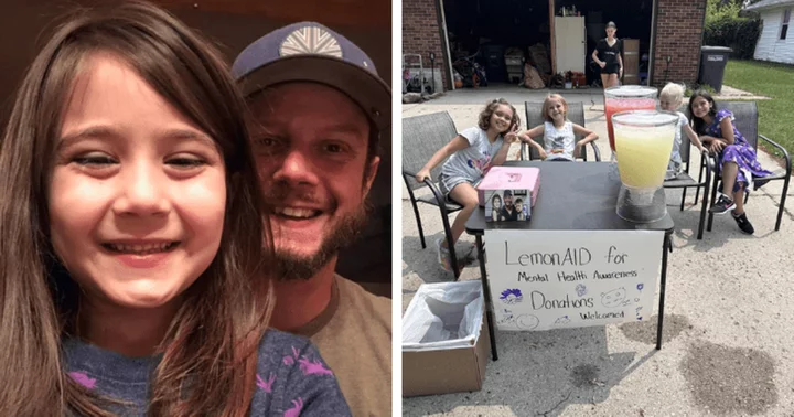 Who was Kyleigh Brunette's father? Hero 9-yr-old's lemonade stand for mental health awareness inspired by dad's suicide