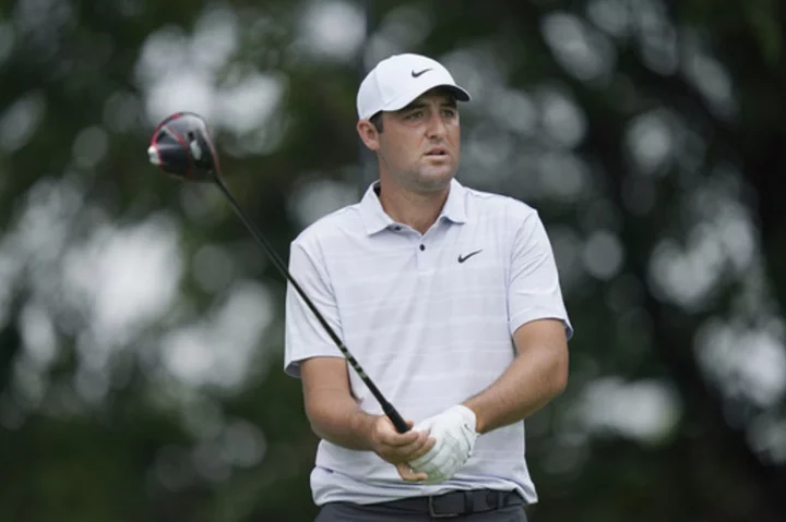 Scottie Scheffler leads Byron Nelson; Palmer, Hughes 1 shot back