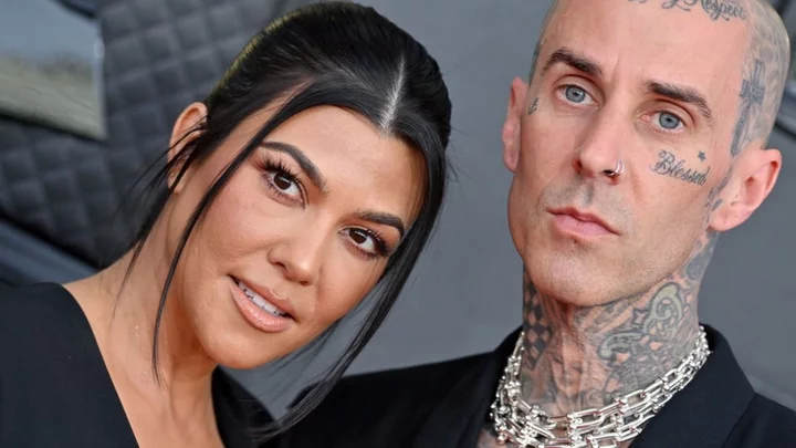 Kourtney Kardashian’s partner Travis Barker reveals baby's name