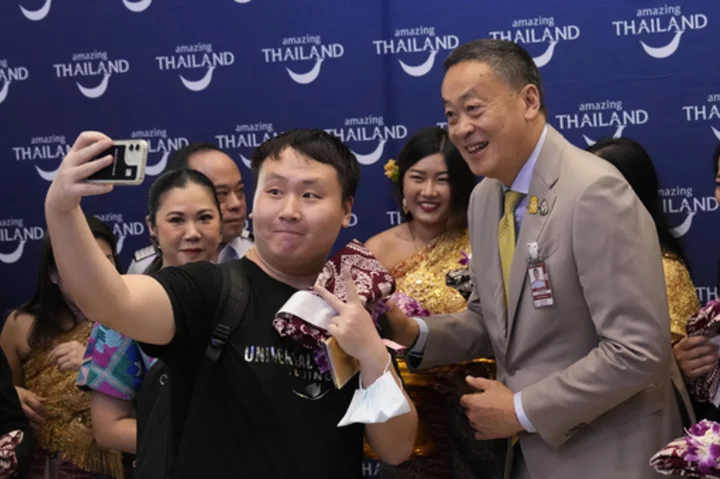 Thailand receives the first Chinese visitors under a new visa-free policy to boost tourism