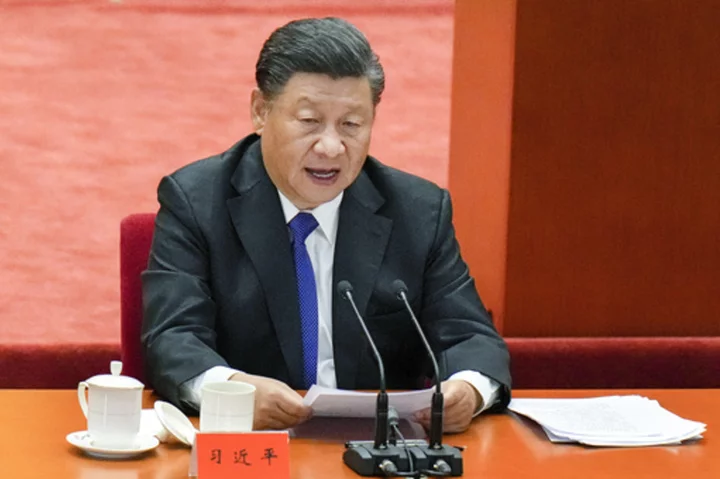 China's Xi urges countries unite in tackling AI challenges but makes no mention of internet controls